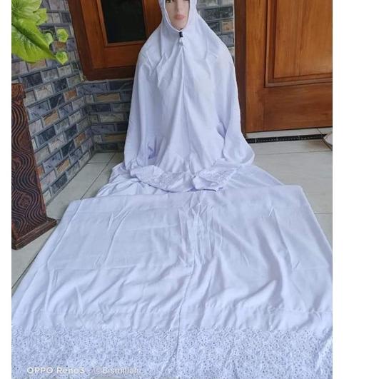 Dijamin Miring harga.. MUKENA KHADIJAH ORI, Terusan Khadijah. mukena dewasa katun bordir