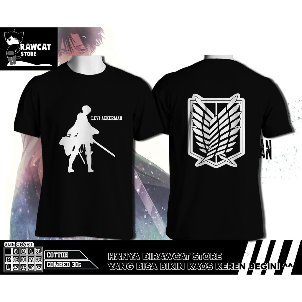 Kaos AOT Levi Ackerman