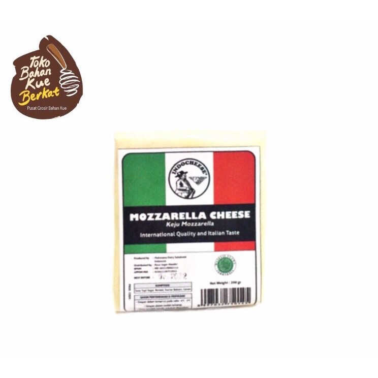 Keju Mozarella IndoCheese 200 Gram