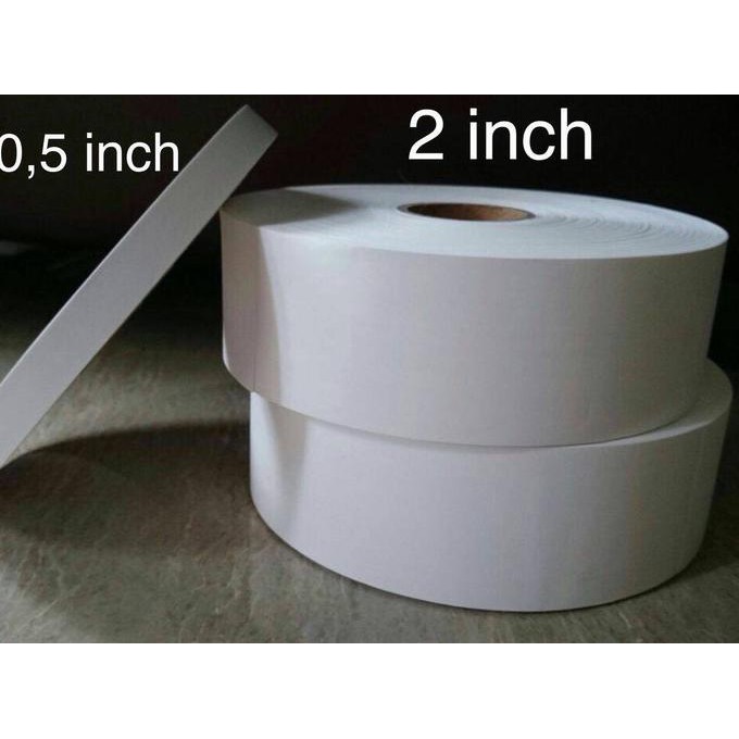 

Ready Stok - Pita Laundry Kertas (Tafeta) 2 Inch (52Mm), Utk Tag Gun Atau Penanda
