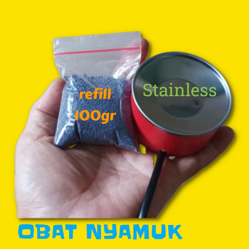 OBAT NYAMUK STAINLESS PASIR MAGIC