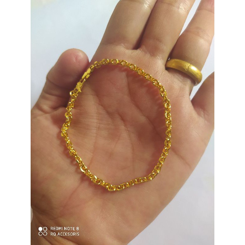 Gelang Medan Kuning Mas