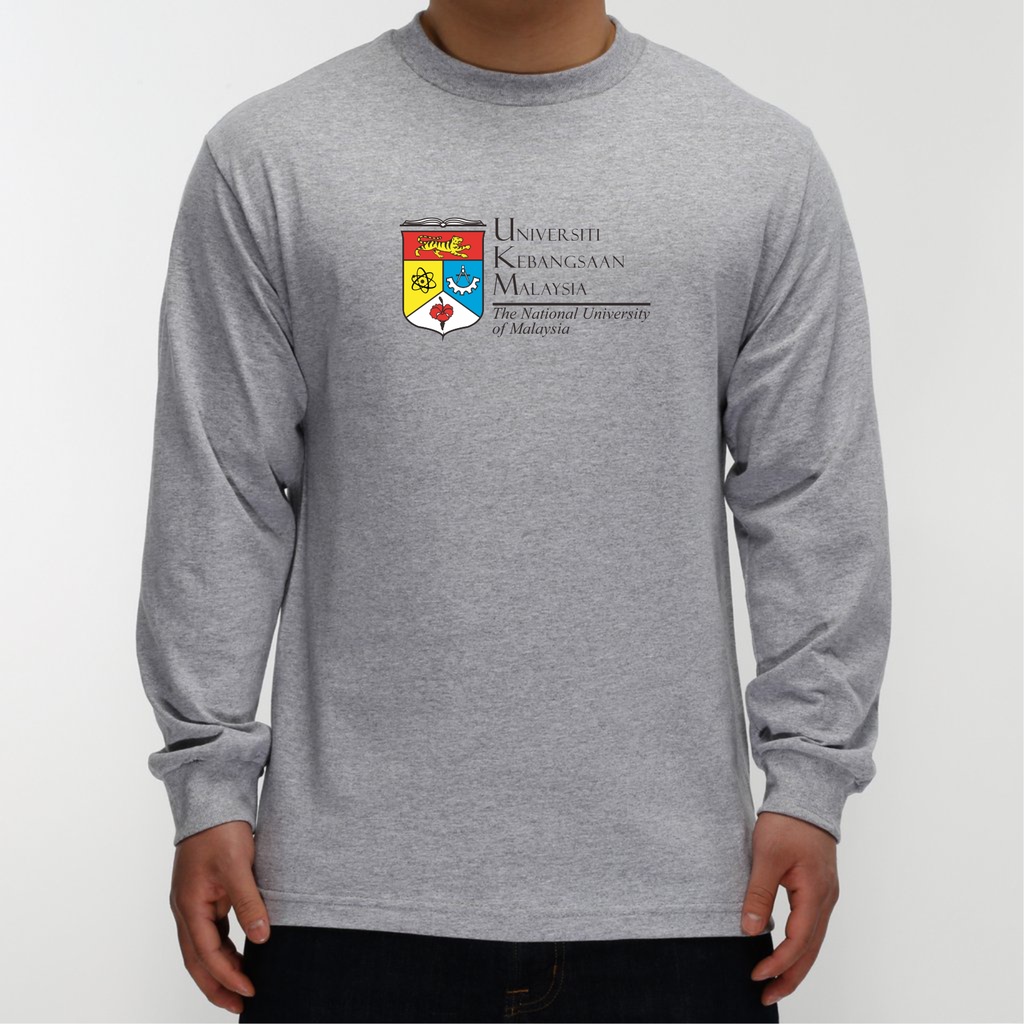 T-SHIRT KAOS UNIVERSITI KEBANGSAAN MALAYSIA LENGAN PANJANG