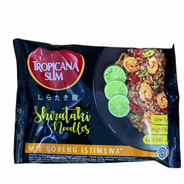 Tropicana Slim Shirataki Noodle Mi Goreng Istimewa 71g