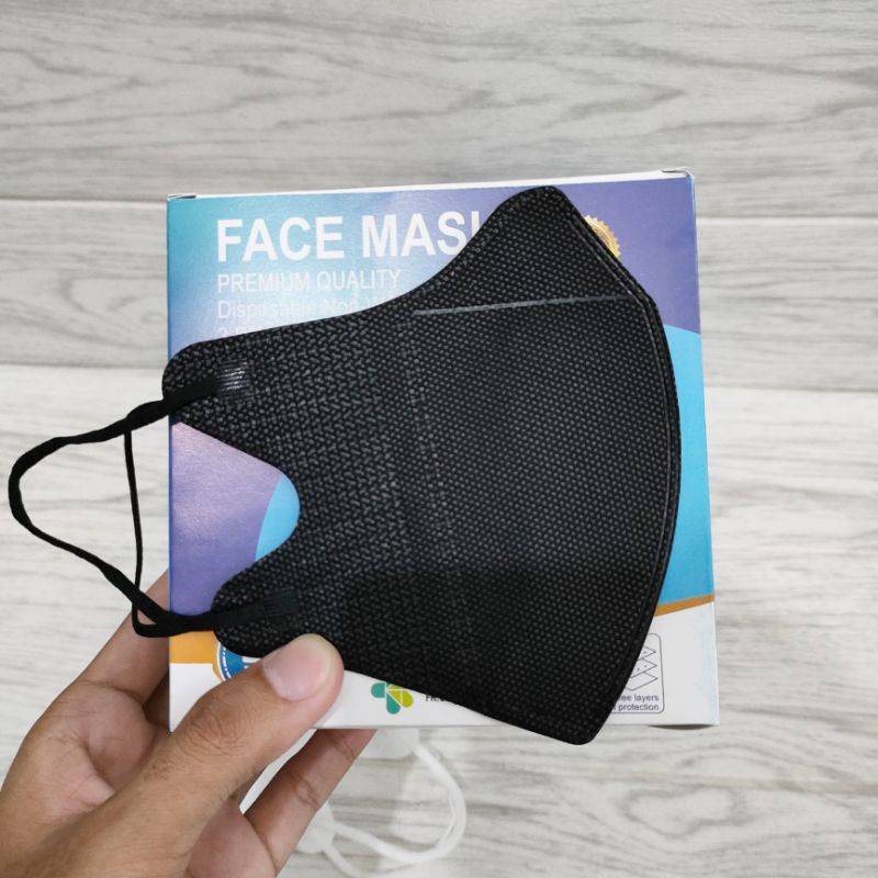 Masker Duckbill Garis  3PLY  kemenkes face mask/masker duckbill masker duckbill face mask mirip sensi