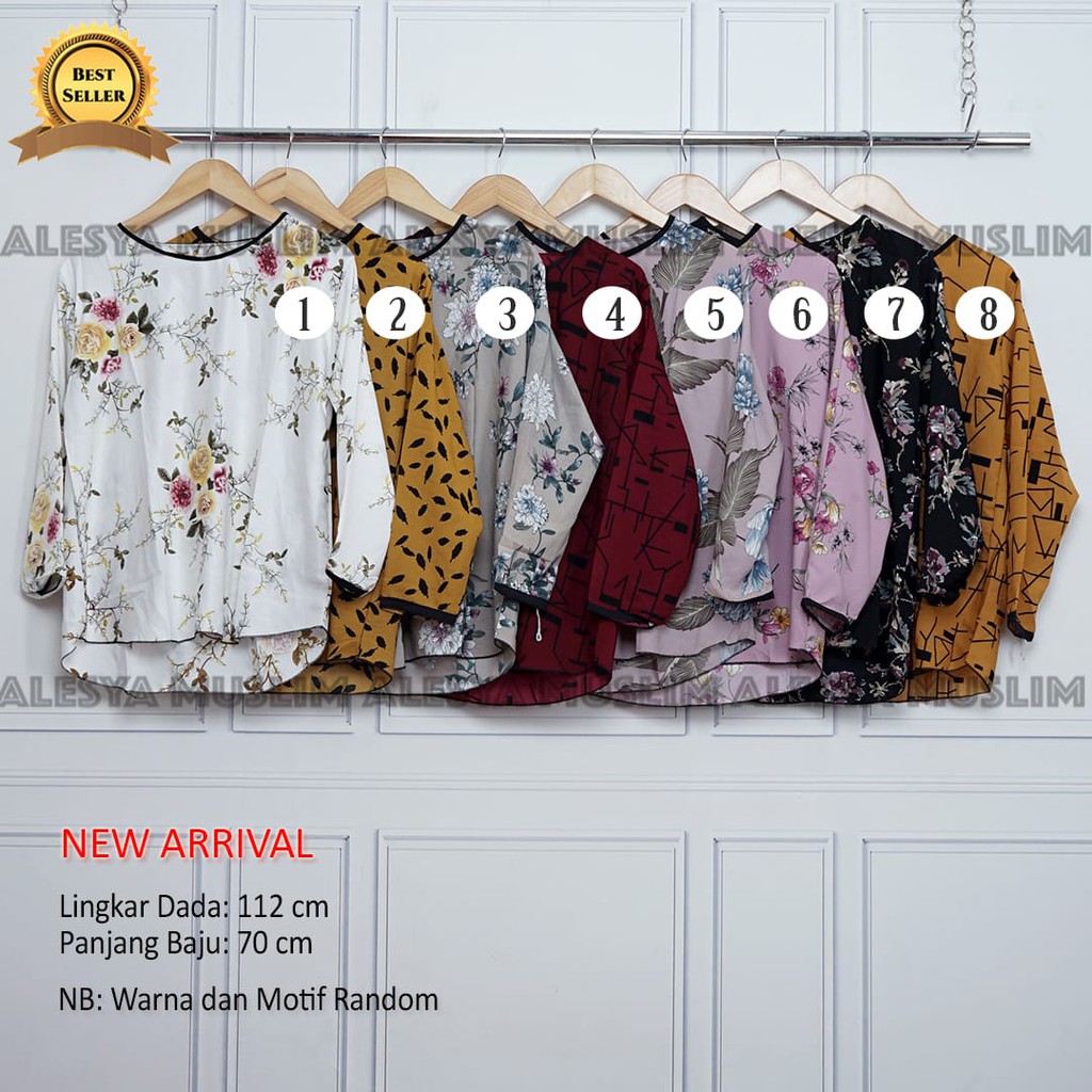 Baju atasan Wanita/Baju atasan Blouse wanita/Bahan bagus berkualitas dan bisa bayar ditempat/COD