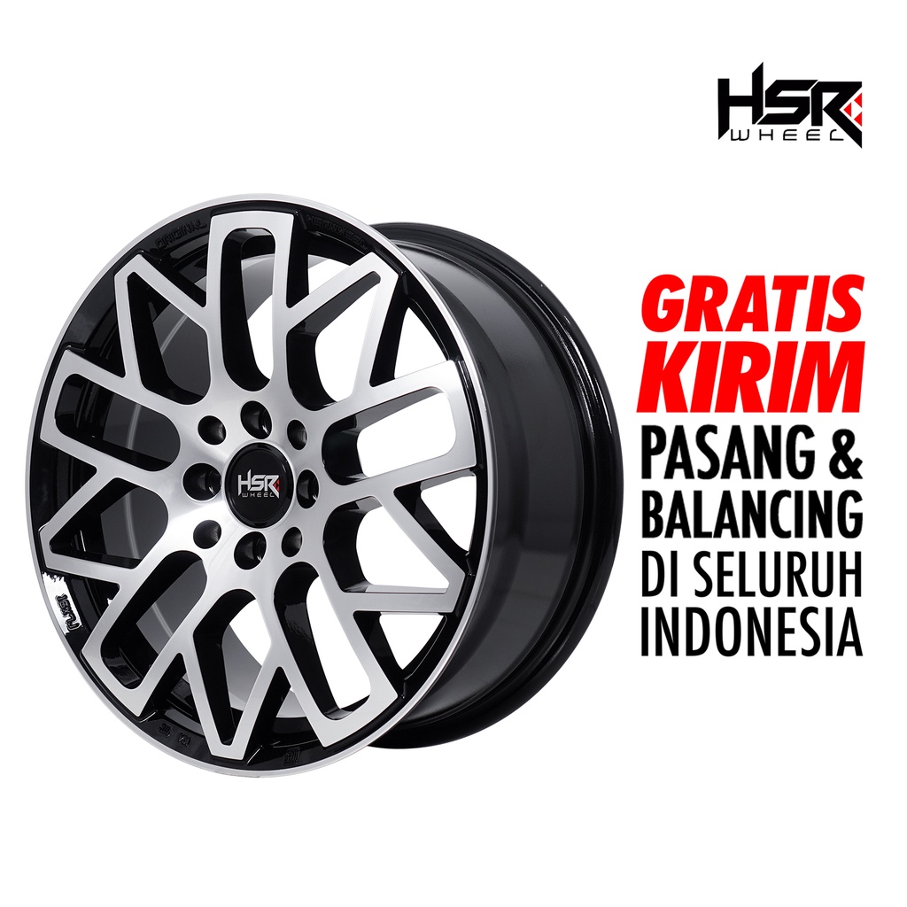 Brio civic jazz xenia Use velg HSR VRI 01 KAWAY Ring 16