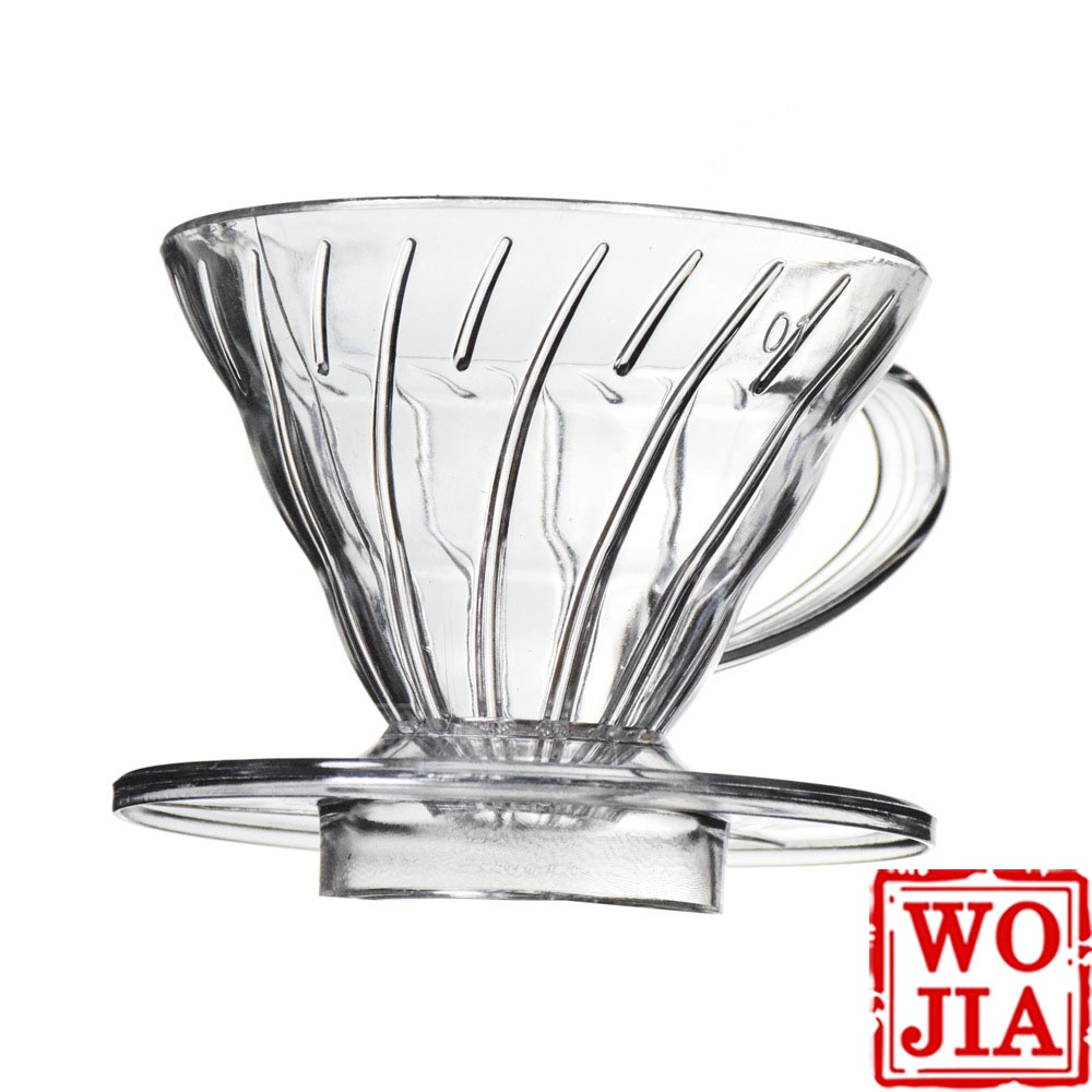 Coffee Dripper V60 Size 01 Acrylic Transparant Saringan Kopi Pour Over