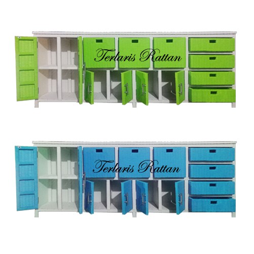 LEMARI ROTAN SINTETIS