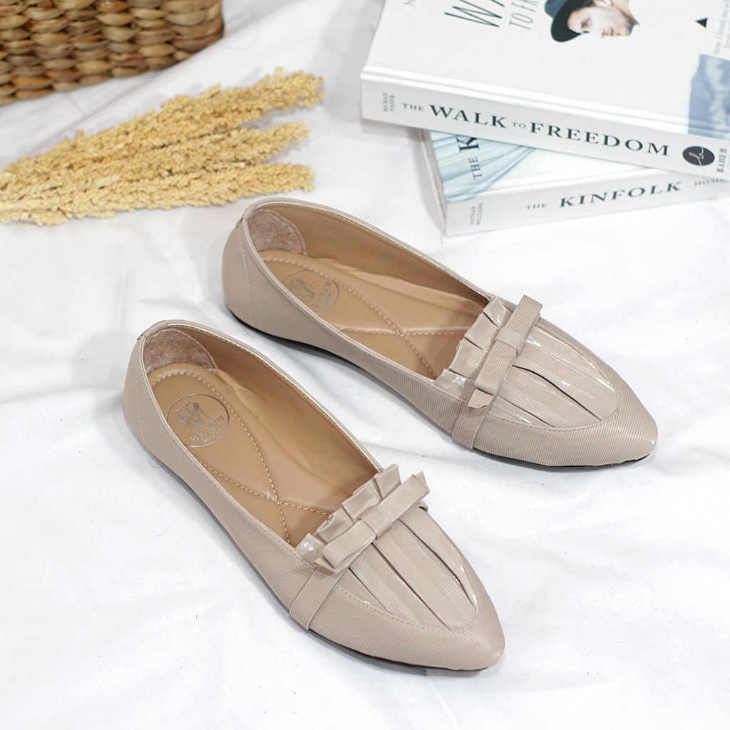 Mym2m Sepatu Flat Shoes Wanita Kekinian Terlaris Carista