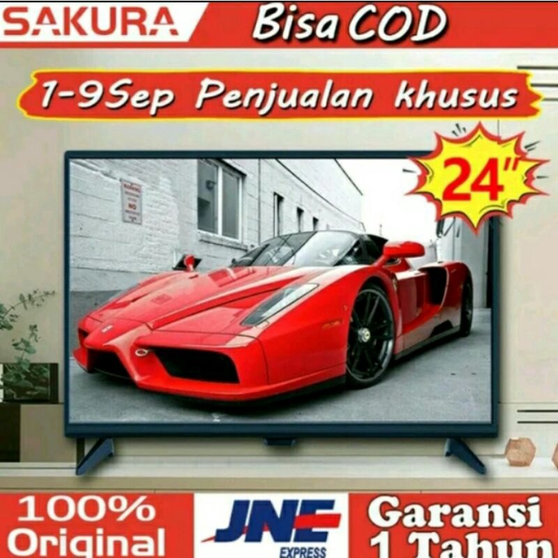BIG SALE PROMO TV LED 24 inch HD Ready Smart TV Televisi Murah