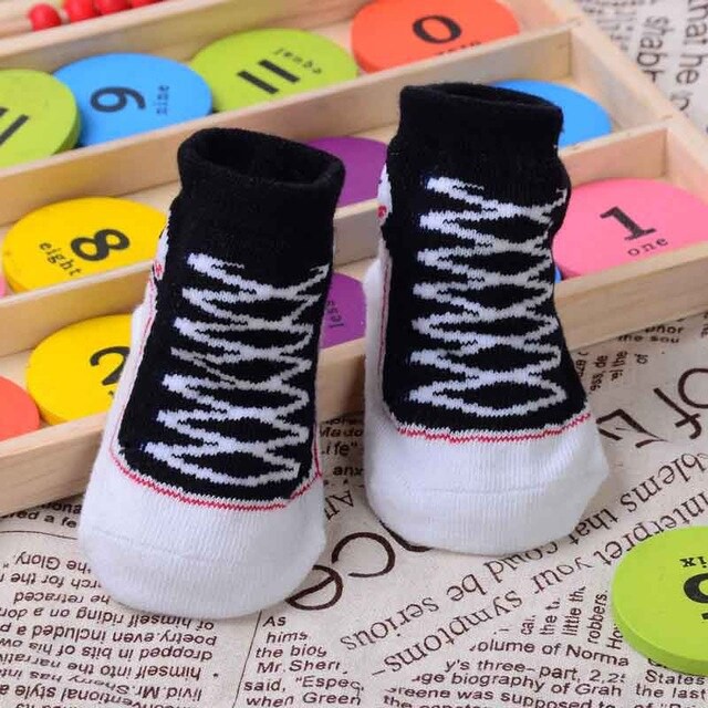 Kaos Kaki Bayi IMPORT Model Sepatu Umur 0 - 12 Bulan Anti Slip Kaos Kaki Bayi New Born - Kaos Kaki Bayi Lucu Trendy