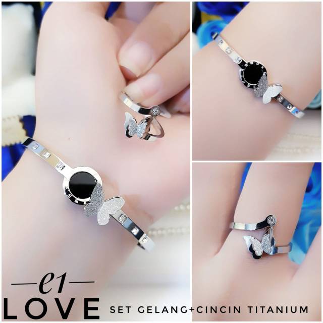 Titanium set perhiasan 1317h