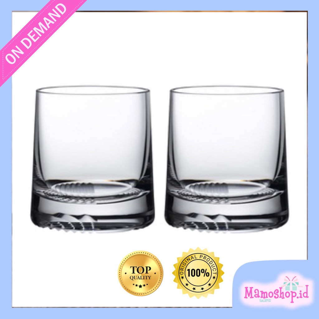 Gelas bawahnya lebar / Gelas Whiskey / Gelas Kafe / Gelas Merry / Gelas Kaca Bulat / Gelas Kafe / Ge