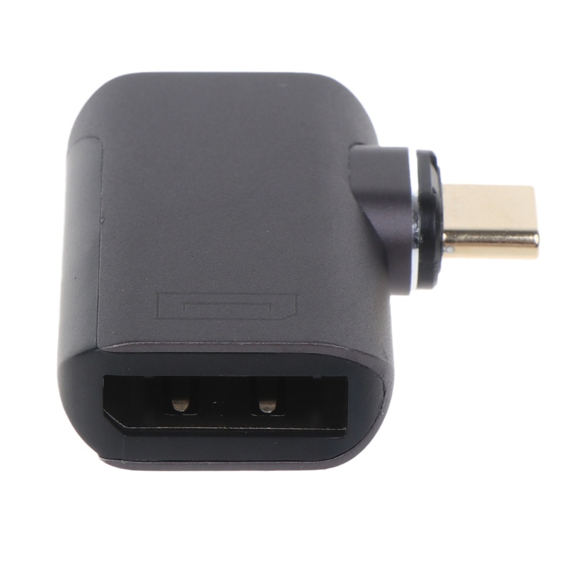 Vivi Adapter DisplayPort USB C Magnetik 8K 60Hz 90 Derajat Untuk Rumah / Kantor