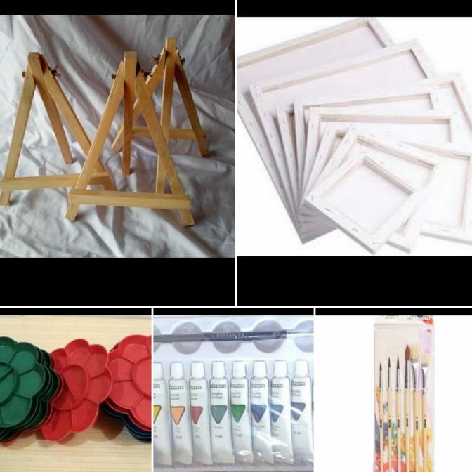 

SALE Paket Promo Alat lukis + kanvas 30x40 + mini easel/CAT AKRILIK SET/CAT AKRILIK SET 24 WARNA/CAT AKRILIK PASTEL/CAT AIR/CAT AIR LUKIS SET/CAT AIR GIOTTO/KUAS LUKIS 1 SET/KUAS LUKIS KECIL/KUAS LUKIS LENGKAP/KANVAS LUKIS/KANVAS LUKIS SKETSA/KANVAS LUKIS
