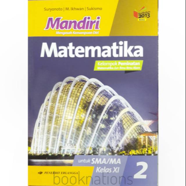 BUKU SOAL MANDIRI MATEMATIKA PEMINATAN SMA KELAS 11 XI ERLANGGA