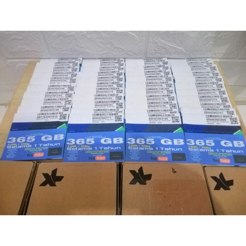 XL 365 GB MASA AKTIF 1 TAHUN