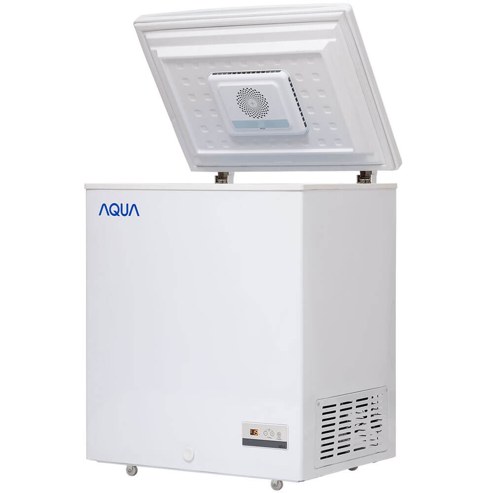 AQUA Chest Freezer AQF-150TF / Freezer Box 146 Liter AQF150TF Turbo Fan