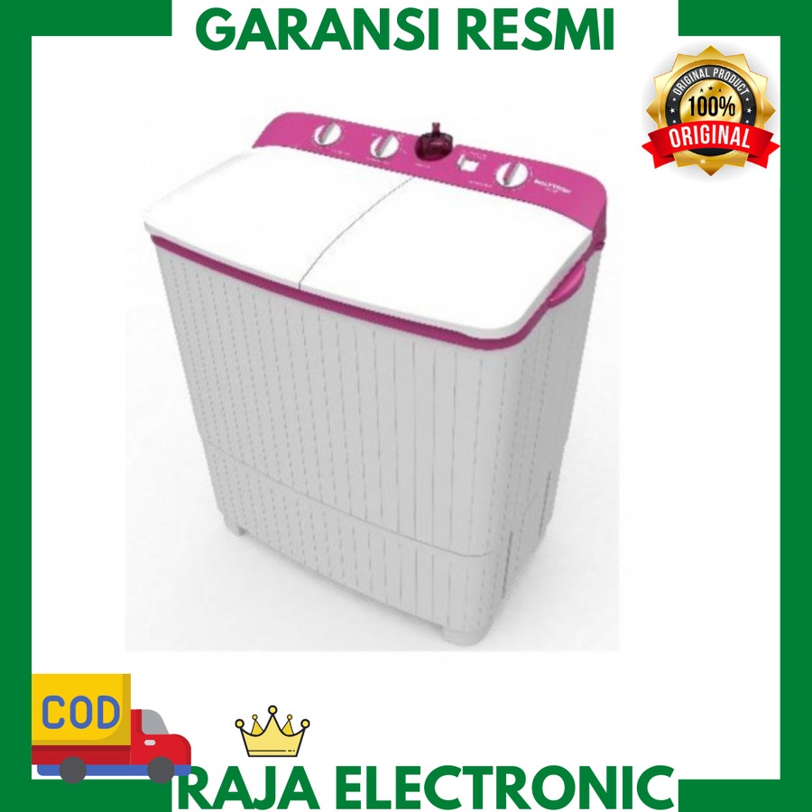 MESIN CUCI POLYTRON PWM 952 9,5 KG 2 TABUNG PWM 952