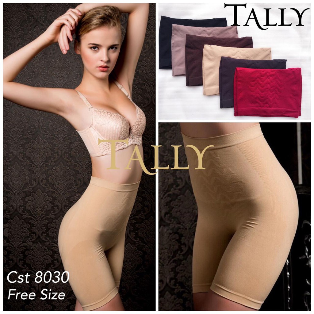 TALLY CD CELANA CORSET 8030 I FREE SIZE I BAHAN RAJUT | FIT L - XL