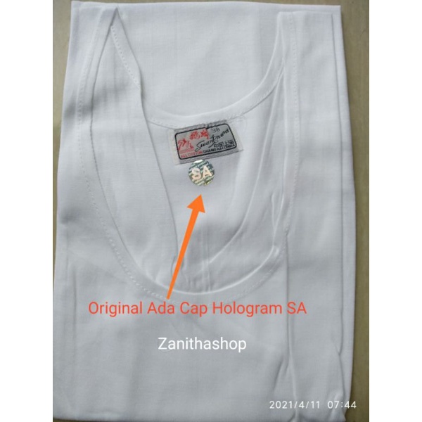 Singlet Swan Brand 100% Original/Kaos dalam swan tanpa lengan 100% katun