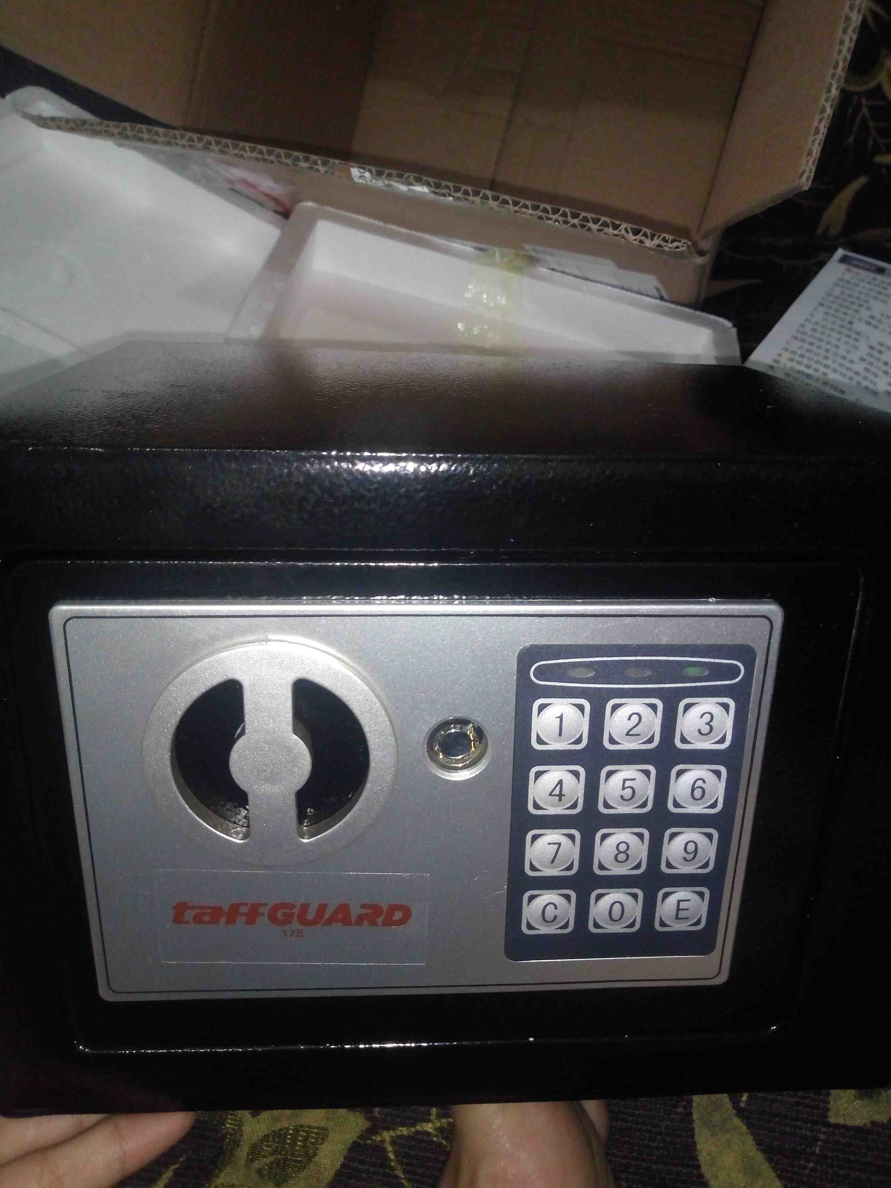 Brankas Mini Electric Password 4.6l - Taffware