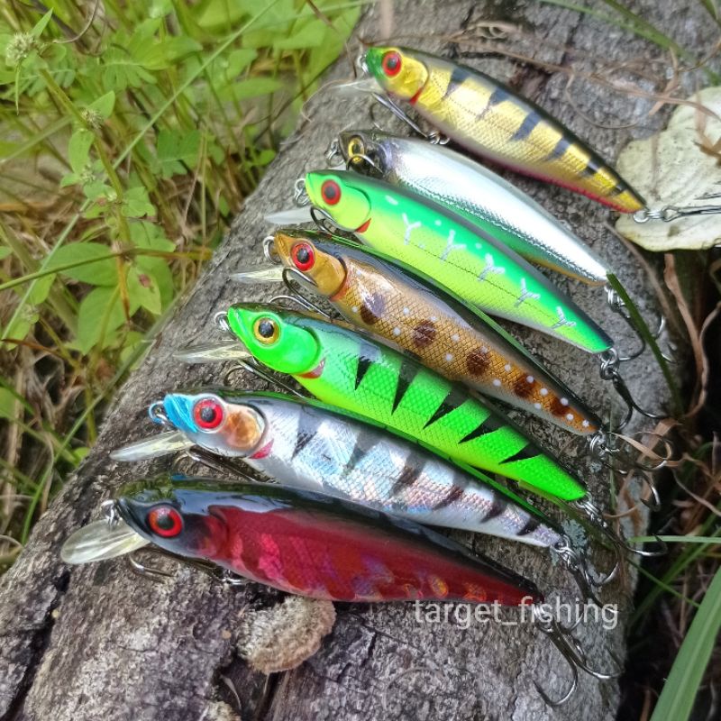 Minnow Belanak 9,8cm 12gr SINKING Umpan Casting Barramundi