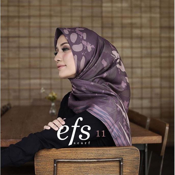 Efs Store Hijab - Efs 11 - Printed Voal