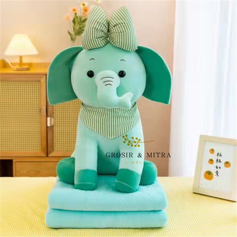 Balmut Bantal Selimut Set 2 in 1 Boneka Besar Selimut Motif Anak Dewasa