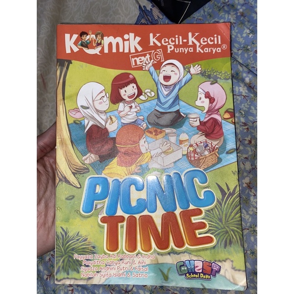 

preloved komik kecil-kecil punya karya picnic time