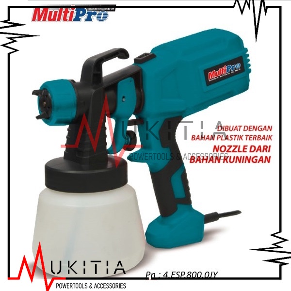 Spraygun Elektrik Multi Pro ESP800 ESP 800 MULTIPRO ESP-800 Electric SPRAY GUN LISTRIK TANPA KOMPRES