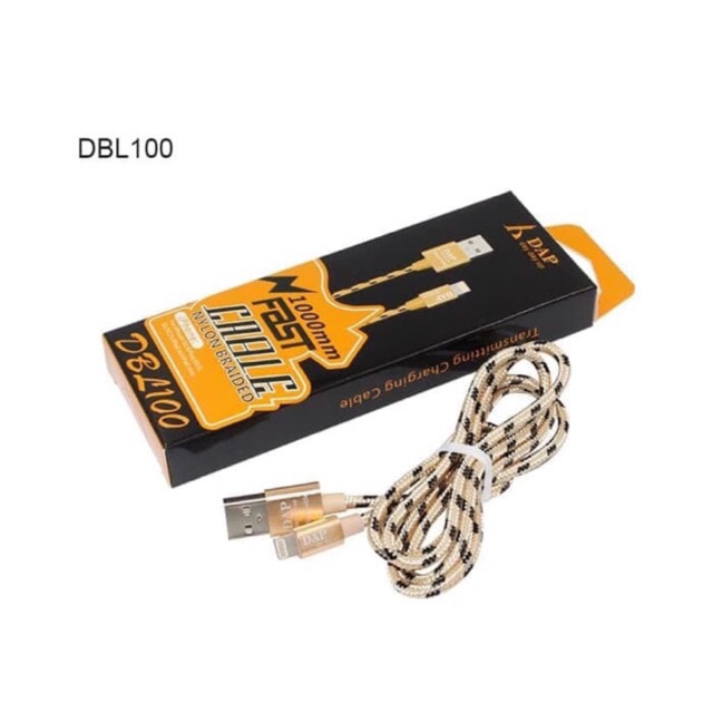 Kabel Charger Data Ip  Fast Charging Cable DAP DBL 100 for ip Kabel Data