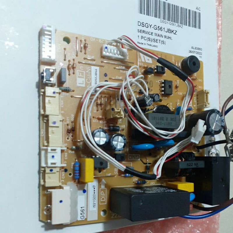 Modul pcb ac sharp R32 lowwatt plasma cluster original unit baru part number box dan di pcb sama