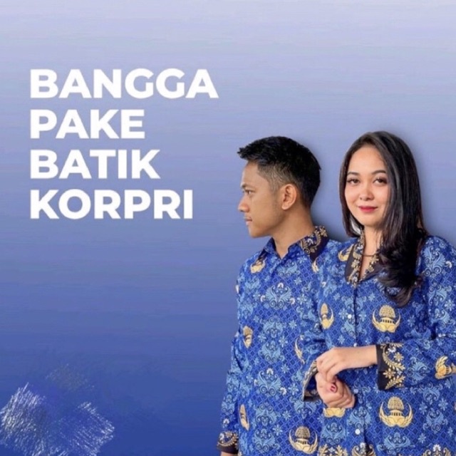 Ready Seragam Korpri Baru + furing - ( C40s atau C50s ) - BONUS MASKER KORPRI