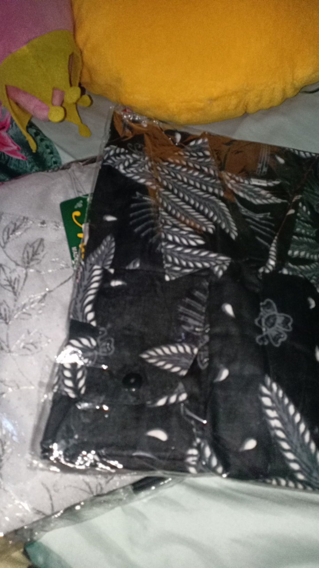 Ready 5 Warna Termurah Nayaka Batik - Batik Couple Dinda Slendang Padi Putih Atasan Tille