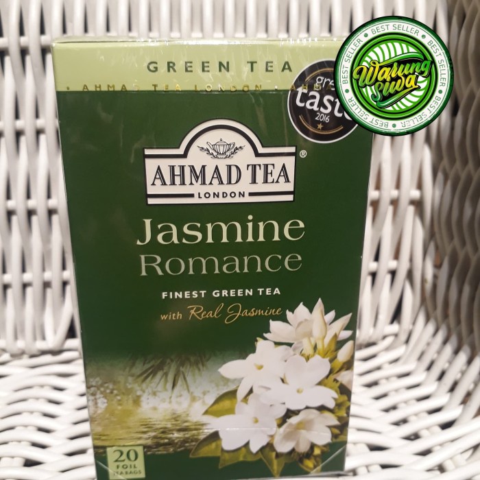 

Ahmad tea green tea - jasmine romance bags 20's