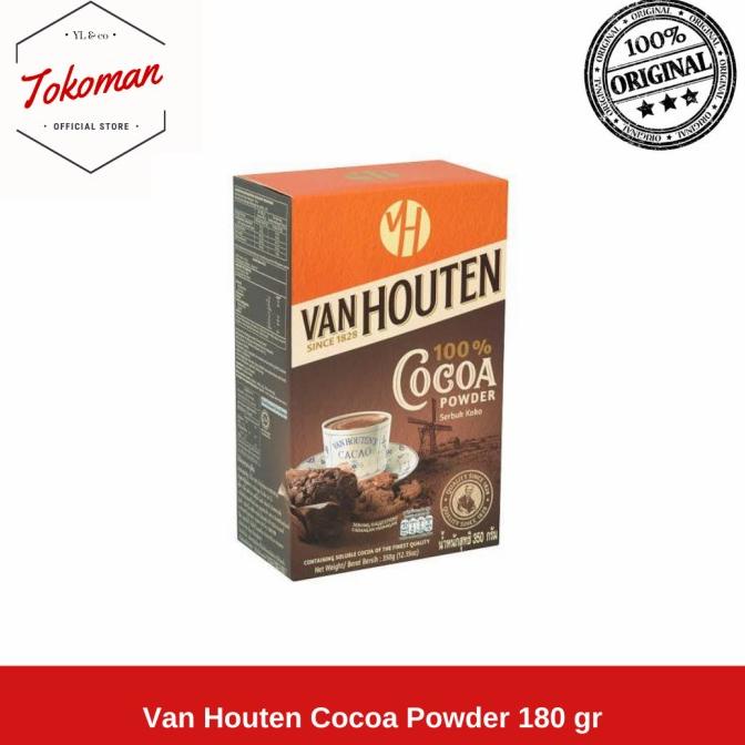 

((((()paling dicari] Van Houten Cocoa Powder 180 gr / Coklat Bubuk