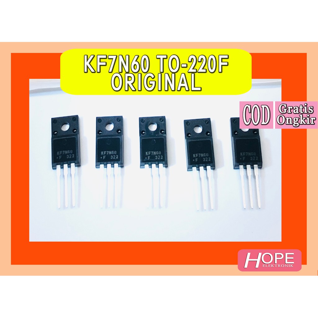 MOSFET FET KF7N60 KF 7N60 TO220F Original