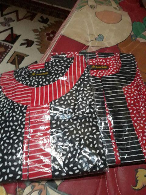 Longcardi Ayudia Batik Wanita Sloka Warna Monored Outer Rompi Panjang