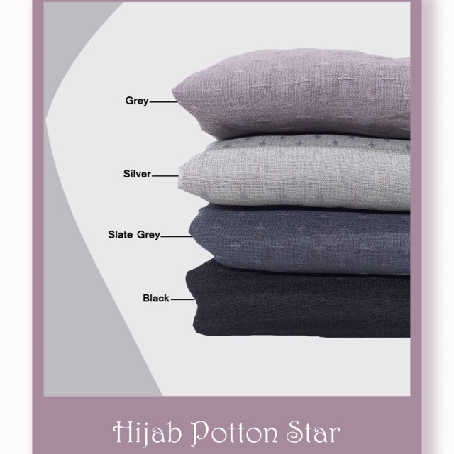 Hijab square potton star