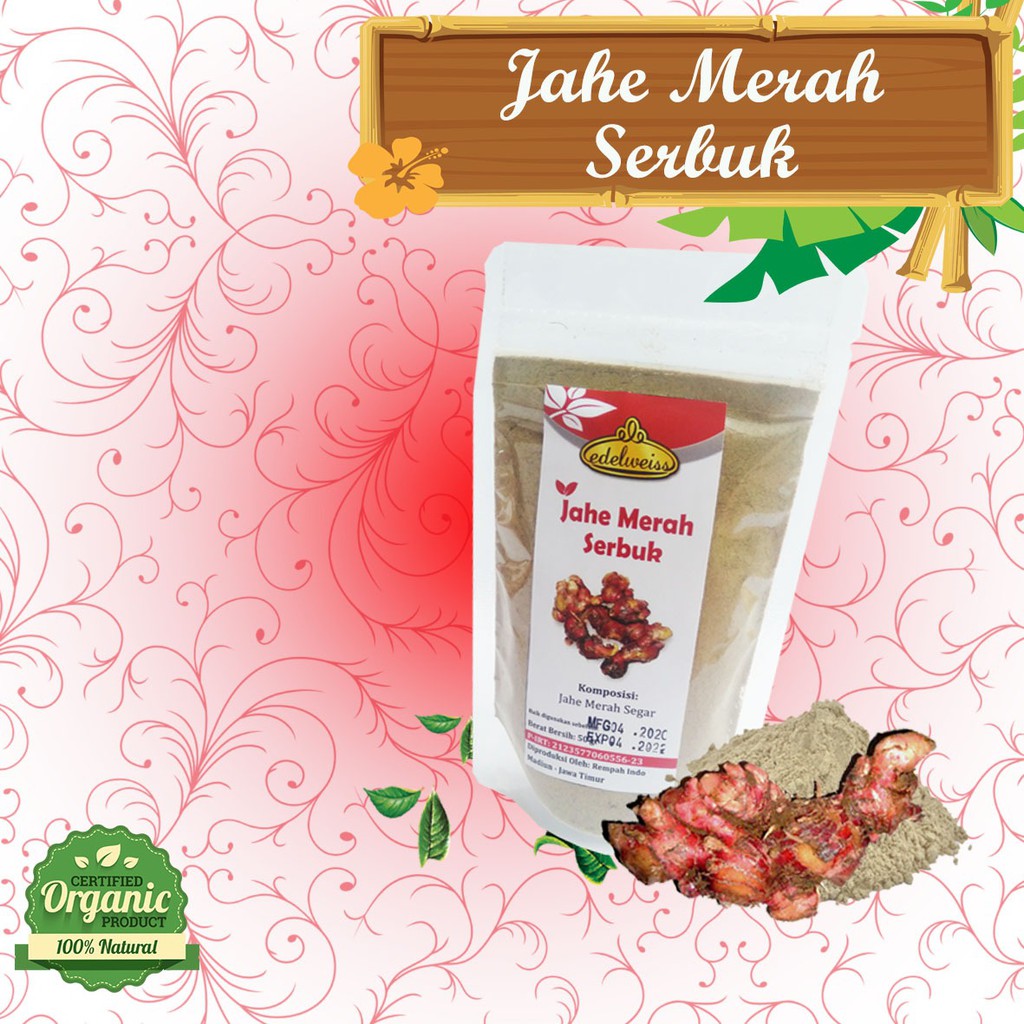 

Jahe Merah Serbuk