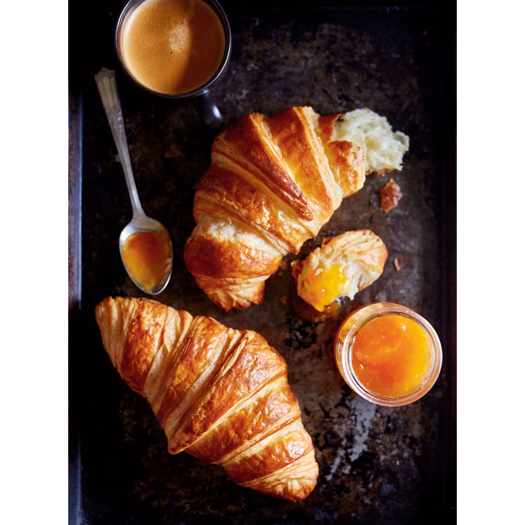 FROZEN BUTTER CROISSANT BONCHEF 30GR - CROISSANT DOUGH  CROFFLE ADONAN CROISAN BEKU - CROFLE CROSSAINT WAFFLE