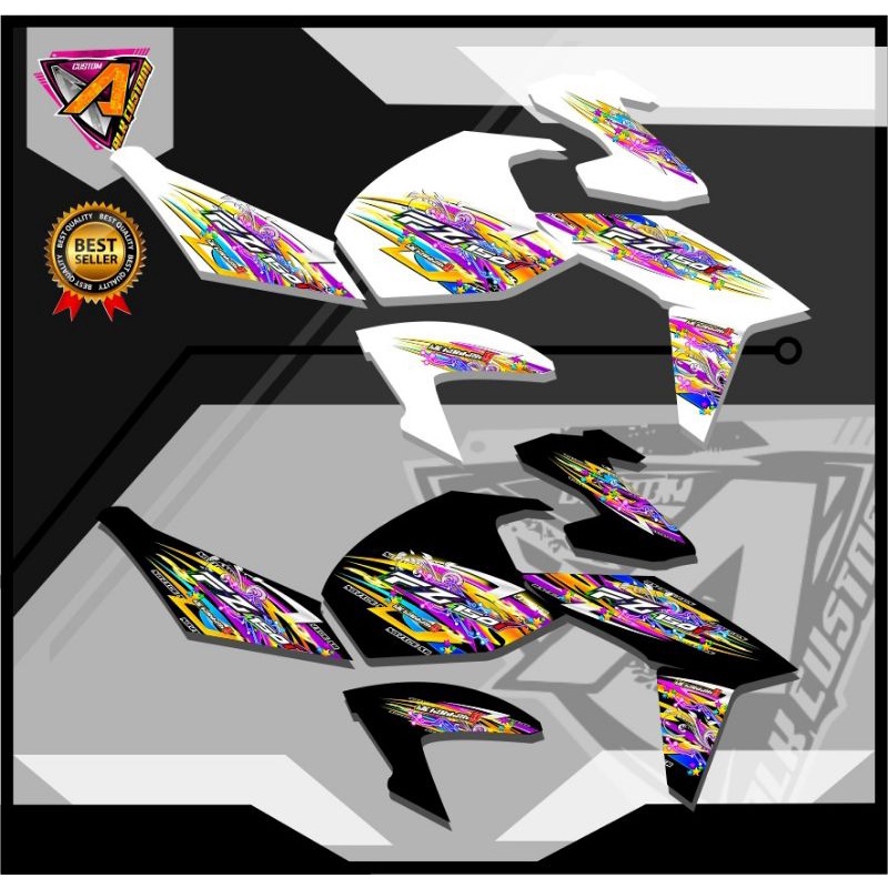 STIKER STRIPING TRANSPARAN VIXION NVA