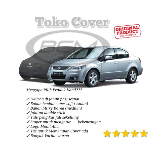 Cover Sarung Mobil Suzuki Baleno Sedan Premium Tutup Mobil Suzuki Baleno Next-G