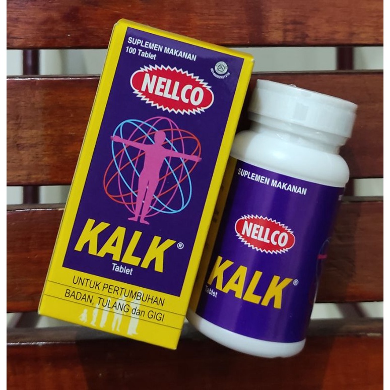 Kalk Nellco 100 Tablet / Memenuhi kebutuhan Kalsium