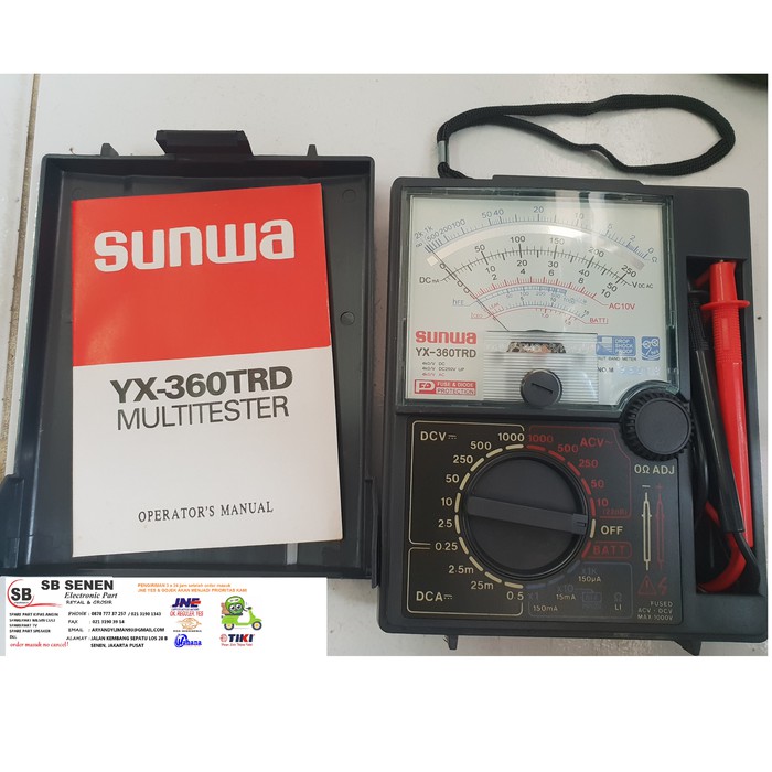 MULTITESTER SUNWA YX-360TRD