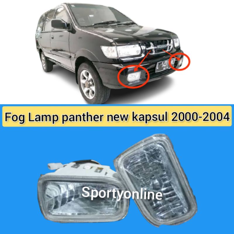 Fog lamp panther new 2000-2003