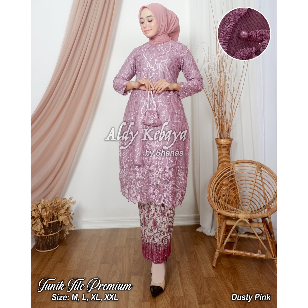 Kadai.baju / Kebaya tunik shanum / Kebaya tulle modern / Kebaya remaja / Baju pesta wanita