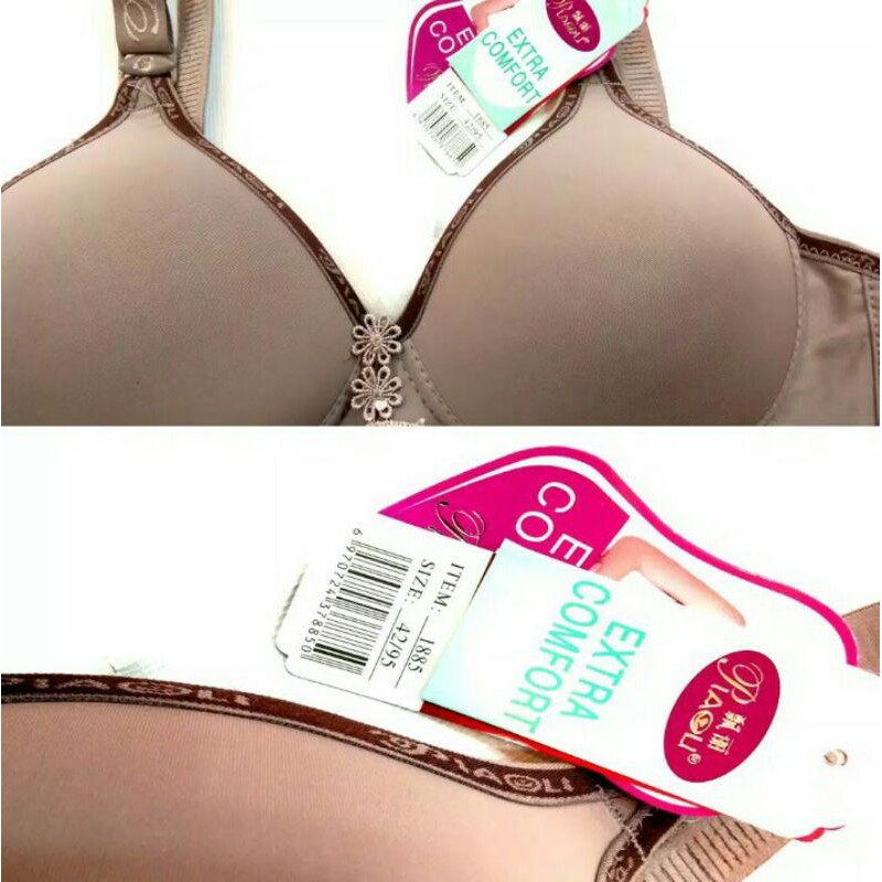 3 pcs bh sexsi pioli orizinal busa tipis kait//kancing tiga